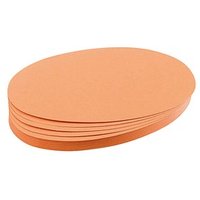 FRANKEN Moderationskarten orange 11,0 x 19,0 cm, 500 St. von FRANKEN