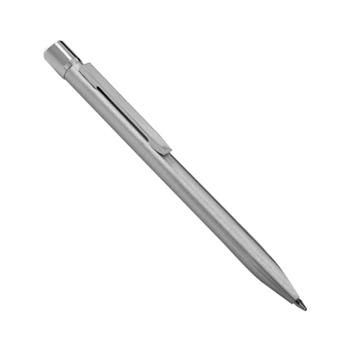 FRANZ MENSCH 10 Stück Hygostar Kugelschreiber Clip | Edelstahl, detektierbar, silber, Schriftfarbe: blau, L: 12cm, Kugelschreiber, Schreibstifte für Büro FRANZ MENSCH 10 Stück Hygostar Kugelschreiber Clip | Edelstahl, detektierbar, silber, Schriftfarbe: blau, L: 12cm, Kugelschreiber, Schreibstifte für Büro von FRANZ MENSCH