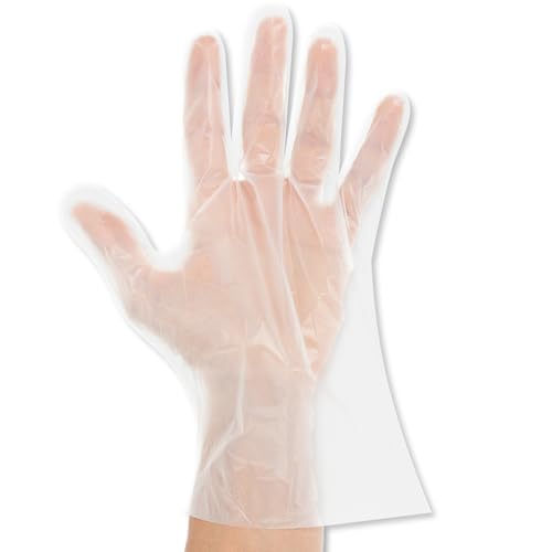 FRANZ MENSCH 1 Stück NATUREStar Bio PLA-Handschuhe, Packung, transparent, 10/XL, L: 29cm von FRANZ MENSCH