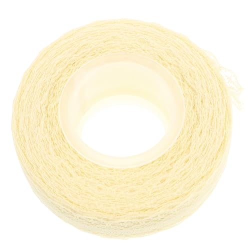 FRCOLOR 1 Rolle Spitzenband Zum Selbermachen Basteln Hochzeitsdekorationen Geschenkverpackungen Eleganter Zierbesatz Beige von FRCOLOR