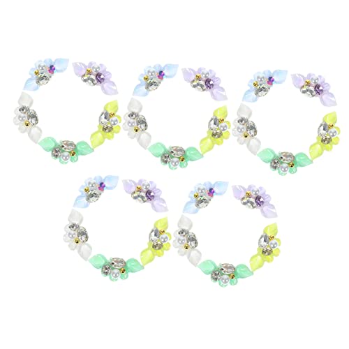 FRCOLOR 25st Nail-art-zubehör Nagel Charms Blumen Für Nägel Kette Für Nägel Floraler Handyanhänger Einzigartig 3d-blumen-nagelkunst 3d-nagelkunst Medaillon Blumen Nageln Harz von FRCOLOR