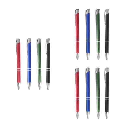 FRCOLOR 3 Sätze Metall Kugelschreiber Business Stift Mehrfarbenstifte Schreibstifte Signaturstift Tintenstift Kugelschreiber Glattes Schreiben Kugelschreiber Für 4 Stück * 3 von FRCOLOR