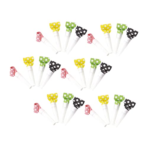 FRCOLOR 36 Stück Teiliges Partytröten aus Kunststoff und Papier Bunte Faschingströten zum Anfeuern Lustige Party Pfeifen für Umweltfreundliche Feierartikel für Geburtstag Hochzeit FRCOLOR 36 Stück Teiliges Partytröten aus Kunststoff und Papier Bunte Faschingströten zum Anfeuern Lustige Party Pfeifen für Umweltfreundliche Feierartikel für Geburtstag Hochzeit von FRCOLOR