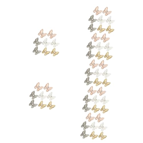 FRCOLOR 7 Sätze Opal-Schmetterling abschlussfeier nail набор для маникюра manikür set Nagelaufkleber für Nagelkunst DIY-Maniküre-Anhänger Opal-Maniküre-Aufkleber Maniküre-Stollen von FRCOLOR
