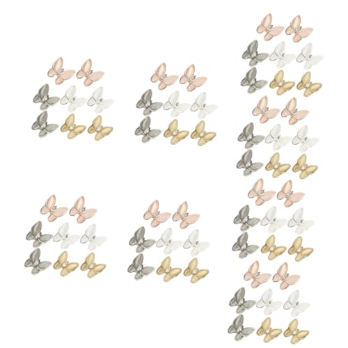 FRCOLOR 8 Sätze Opal-Schmetterling abschlussfeier nail набор для маникюра manikür set 3D-Nagelanhänger Nagel Kunst Dekoration aufkleber Nagelbolzen DIY-Maniküre-Anhänger von FRCOLOR