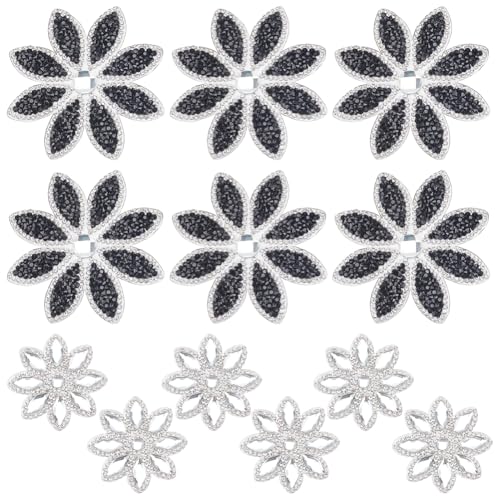 FREEBLOSS 12 Stück Strass Applikationen Strass Aufnäher Bügelflicken Strass Reparaturflicken Bestickter Aufnäher Kleidungsflicken Bügelflicken Blumen Hotfix Strass Applikationen FREEBLOSS 12 Stück Strass Applikationen Strass Aufnäher Bügelflicken Strass Reparaturflicken Bestickter Aufnäher Kleidungsflicken Bügelflicken Blumen Hotfix Strass Applikationen von FREEBLOSS