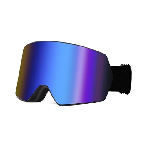 FREVEX Ski Brille Damen, Anti-Nebel Snowboard Brille Ski Goggles, Skibrille für Skifahren Motorrad Fahrrad Skaten, Ski(Blue) von FREVEX