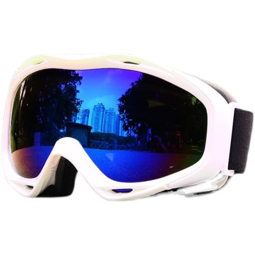 FREVEX Ski Brille Damen, Schneebrille UV-Schutz Skibrille, Outdoor Aktivitäten Skifahren Radfahren Snowboard, Ski(Multicolor) von FREVEX