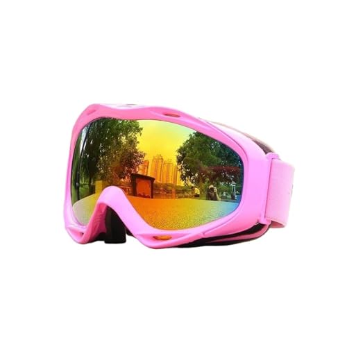 FREVEX Ski Brille Damen, Schneebrille UV-Schutz Skibrille, Outdoor Aktivitäten Skifahren Radfahren Snowboard, Ski(Multicolor 10) von FREVEX