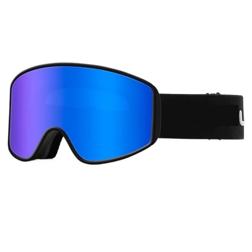 FREVEX Ski Brille Damen, Schneebrille UV-Schutz Skibrille, Skibrille für Skifahren Motorrad Fahrrad Skaten, Ski(Multicolor 2) von FREVEX