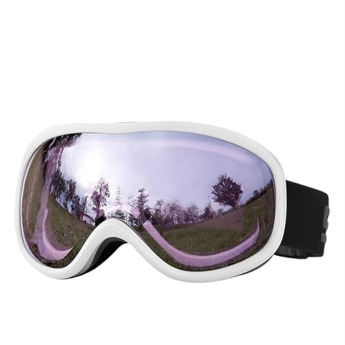 FREVEX Ski Snowboard Brille, Anti Beschlag über der Brille Winter Schneebrille, Outdoor Aktivitäten Skifahren Radfahren Snowboard, Ski(Multicolor 12) von FREVEX