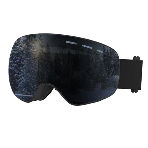 FREVEX Ski Snowboard Brille, Anti Beschlag über der Brille Winter Schneebrille, Skibrille für Skifahren Motorrad Fahrrad Skaten, Ski(Multicolor) von FREVEX