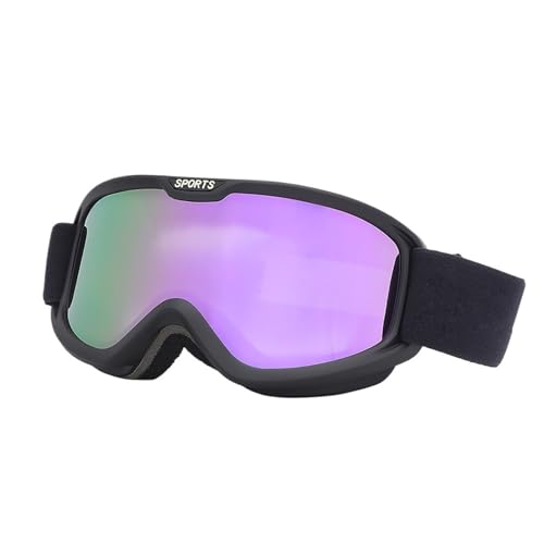 FREVEX Ski Snowboard Brille, Anti Beschlag über der Brille Winter Schneebrille, Skibrille für Skifahren Motorrad Fahrrad Skaten, Ski(Multicolor) von FREVEX