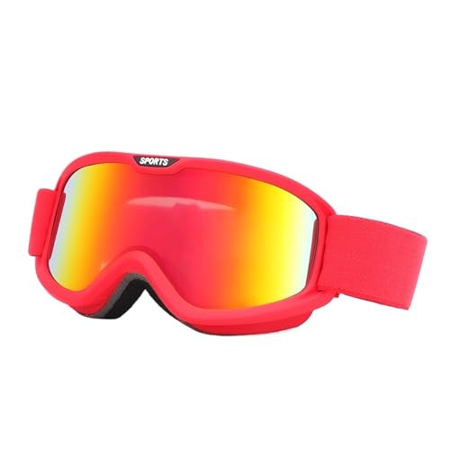 FREVEX Ski Snowboard Brille, Anti Beschlag über der Brille Winter Schneebrille, Skibrille für Skifahren Motorrad Fahrrad Skaten, Ski(Multicolor 3) von FREVEX