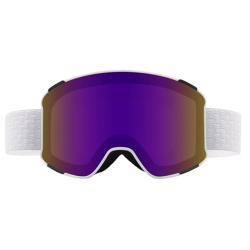 FREVEX Ski Snowboard Brille, Anti Fog UV Schutzbrille Motorradbrillen, Skibrille für Skifahren Motorrad Fahrrad Skaten, Ski(Multicolor 3) von FREVEX