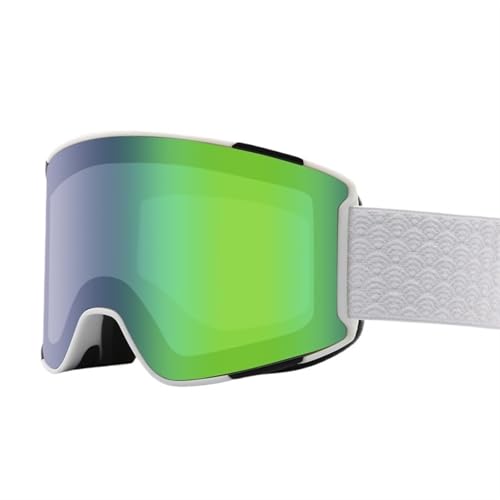 FREVEX Ski Snowboard Brille, Anti Fog UV Schutzbrille Motorradbrillen, Skibrille für Skifahren Motorrad Fahrrad Skaten, Ski(Multicolor 8) von FREVEX