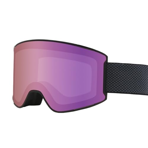 FREVEX Ski Snowboard Brille, Anti Fog UV Schutzbrille Motorradbrillen, Skibrille für Skifahren Motorrad Fahrrad Skaten, Ski(Multicolor 9) von FREVEX