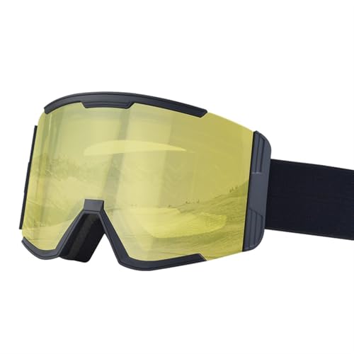 FREVEX Skibrille Herren Damen, Schneebrille UV-Schutz Skibrille, Skibrille für Skifahren Motorrad Fahrrad Skaten, Ski(Multicolor 13) von FREVEX