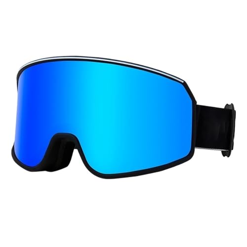 FREVEX Skibrille Herren Damen, UV-Schutz Snowboard Brille Anti-Beschlag, Helmkompatible Ski Goggles zum Skifahren, Ski(Multicolor 8) von FREVEX