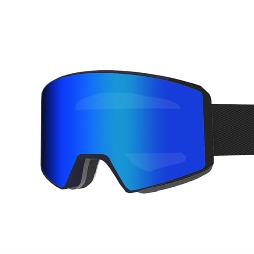 FREVEX Snowboardbrille, Anti Fog UV Schutzbrille Motorradbrillen, Helmkompatible Ski Goggles zum Skifahren, Ski(Multicolor 2) von FREVEX