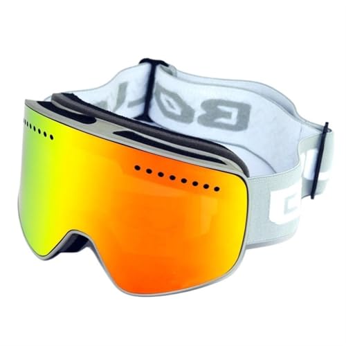 FREVEX Snowboardbrille, UV-Schutz Snowboard Brille Anti-Beschlag, Outdoor Aktivitäten Skifahren Radfahren Snowboard, Ski(Multicolor 2) von FREVEX