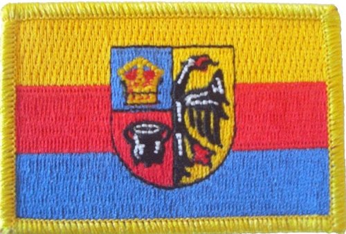 FRIP - Nordfriesland Aufbügler Aufnäher Patch ca. 8 x 5,5cm Fahne Flagge von FRIP –Versand