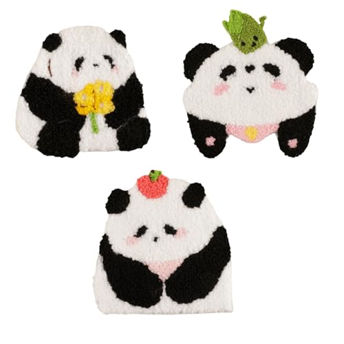 3 Stück Cartoon Panda bestickte Flicken zum Aufbügeln auf Tierreparatur-Flicken zum Aufnähen von Kleidung Tasche 3 Stück Cartoon Panda bestickte Flicken zum Aufbügeln auf Tierreparatur-Flicken zum Aufnähen von Kleidung Tasche von FROMCEO