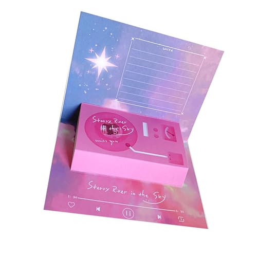 Popup-Grußkarte mit beschreibbarem Phonograph-Soundchip, Party-Einladungskarte, Segen zum Valentinstag, Soundchip-Gruß Popup-Grußkarte mit beschreibbarem Phonograph-Soundchip, Party-Einladungskarte, Segen zum Valentinstag, Soundchip-Gruß von FROMCEO