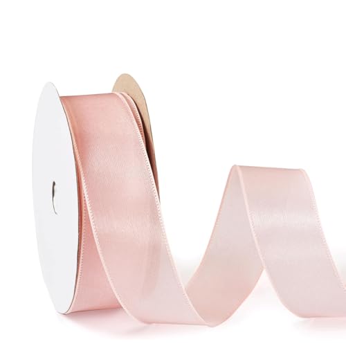 FROON Geschenkverpackung 100 Yards Bänder, Geschenkverpackungsband, 2,5 cm transparenter Tüll, dekorative Bänder für Blumenstrauß, Geschenke, Basteln, Schleifen, Party, Hochzeit von FROON