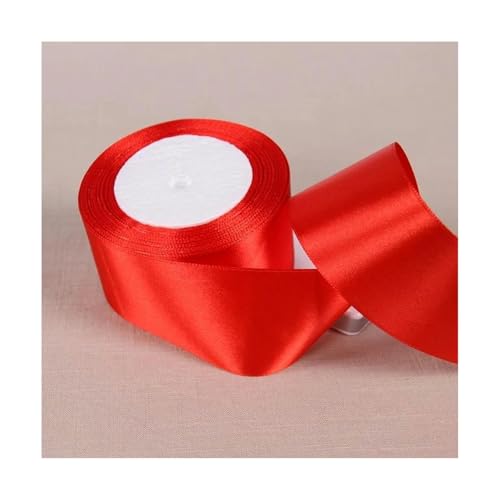 FROON Geschenkverpackung 22 Meter farbiges Band, 5 cm Wickelband, Polyester-Satinband, dekoratives Band für Blumenstrauß, Geschenke, Basteln, Schleifen, Party, Hochzeit von FROON