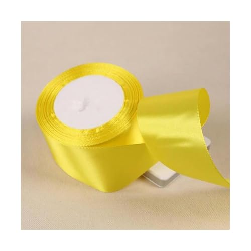 FROON Geschenkverpackung 22 Meter farbiges Band, 5 cm Wickelband, Polyester-Satinband, dekoratives Band für Blumenstrauß, Geschenke, Basteln, Schleifen, Party, Hochzeit von FROON