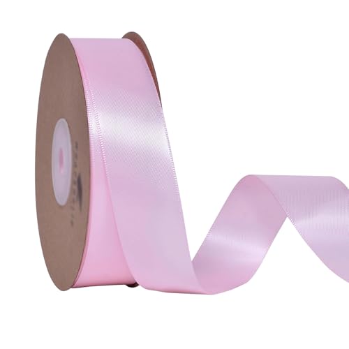 FROON Geschenkverpackung 40 m/13 ft doppelseitiges Satinband, solides Satin-Polyesterband für Geschenkverpackungen, Blumensträuße, Hochzeitsfeier, Dekoration von FROON