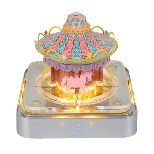 2025 3D Haftnotizen Sky Castle Garden Carousel Christmas Decorations 3D Memo Birthday Q4E7 Pad Gift Sticky Model Note von FROVOL