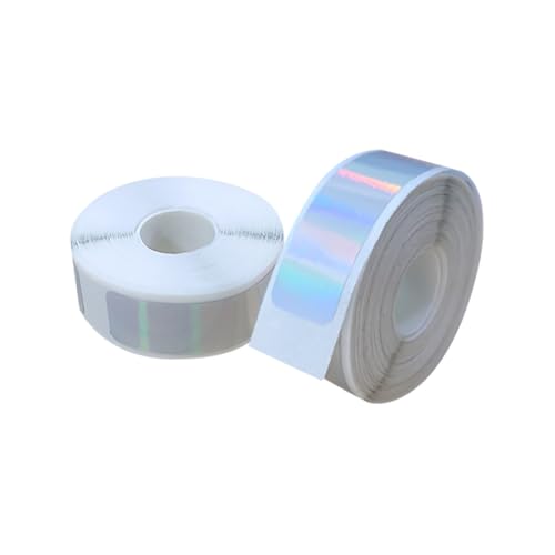 290 Stück 12 x 40 mm reflektierende Etikettenmacher-Bänder, Thermodrucker-Etiketten, Rolle, Etikettierband, Ersatzdruckpapier, Aufkleber, Klebeband, tragbares Etikettendrucker-Klebeband für Heimbüro von FSSTUD