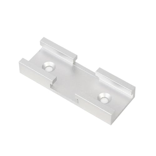 FTLYIYDV 1 stück T-Track Kreuzung Slot Holzbearbeitung Rutsche for Gehrung Gauge Führungsschiene mit Pre-Gebohrt Montage Löcher Rot Blau Silber(White) von FTLYIYDV