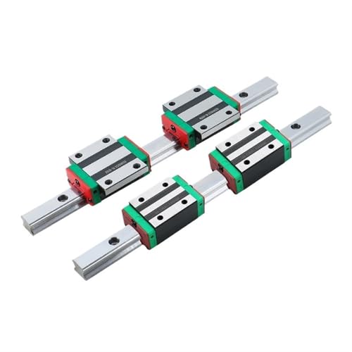 FTLYIYDV 2 Stück HGR15 HGR20 Quadratische Linearführungsschiene + 4 Stück HGH15CA HGH20CA Flansch-Gleitblockwagen HGW15CC HGW20CC for Router(1000mm) von FTLYIYDV