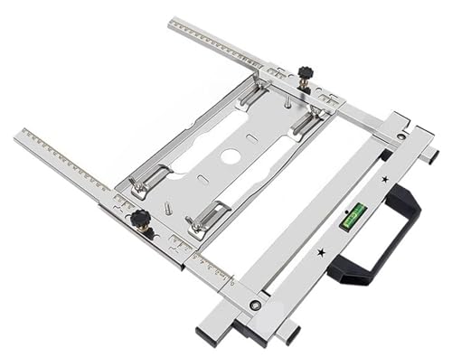 FTLYIYDV Kreissägenhalter, Schneidführungsschiene, Fräsen, Holzbearbeitung, Positionierung, Trägerplatte, Werkzeuge und Maschinen, Tischsägen, Zubehör von FTLYIYDV