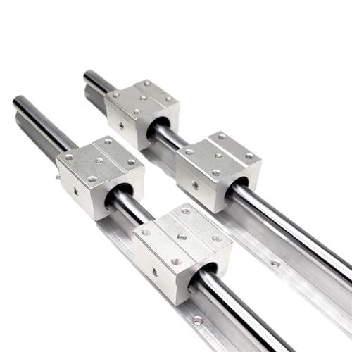 FTLYIYDV Linearführungsschiene 2 stücke SBR16 / SBR12 / SBR20 + 4 stücke SBR16UU / SBR12UU / SBR20UU Linear Lager Blöcke for Teile(1000mm) von FTLYIYDV