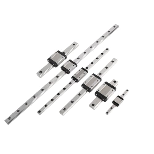 FTLYIYDV MGN7H MGN9H MGN12H MGN15H RoHS L von 100mm bis 1000mm Miniatur-Linearführungsschiene Gleitwagen 3D-Druckerteil MGN12C(200mm) von FTLYIYDV