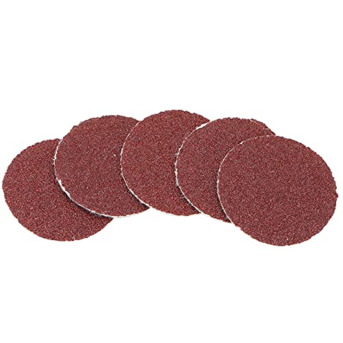 200pcs Disc Rotes Sandpapier 1 Zoll 25 Mm Rücken Verblütten Wärmeschleifenwerkzeuge für das Autopolieren (100#) von FTVOGUE