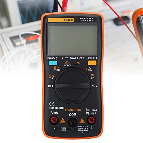 FTVOGUE Digitalmultimeter AN8009 Auto Range True RMS AC/DC-Spannung Elektronisches Messgerät Messen Spannungswiderstand von FTVOGUE