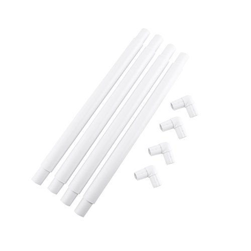Kunststoff-Clip-Rahmen, Nadelspitzenwerkzeug Quadratischer Rechteck-Stickrahmen-Stickrahmen, Kunststoff-Kreuzstich-Rahmen, zum Quilten mit Seidenmalerei(43,1 * 43,1 cm) von FTVOGUE