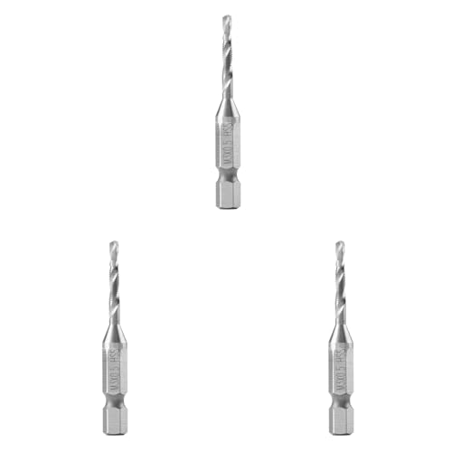 Hochharter M3-HSS-Sechskantschaftbohrer und Gewindebohrer-Kegelbohrer, Elektrowerkzeugteil Zum Bohren und Gewindeschneiden von FTVOGUE