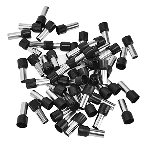 Isoliertes Ferrule -Kit, 50pcs Isolierte Ferrule -Rohr -Crimp -Klemmen EU -Kabelendanschlüsse 4 AWG E25-16 für Elektrische Geräte, Spaten von FTVOGUE