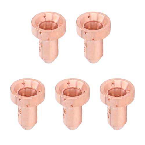 Plasmagrappendüsespitze, 5pcs Schneiddüsenspitzen 9‑8252 Messing Wärmeleitdynamik Schneidebrichskopf für SL60 SL100, Werkzeuge, Werkzeuge von FTVOGUE