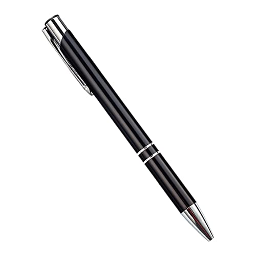 FUKAJOMFEN Metall-Kugelschreiber, einziehbarer Tintenroller, verschiedene Farben, glattes Schreiben, stabil, flexibel, Stiftclip, nachfüllbar von FUKAJOMFEN