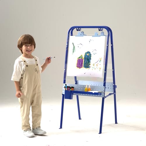 FUNLIO Outdoor-Kunst-Staffelei für Kinder, Blau von FUNLIO