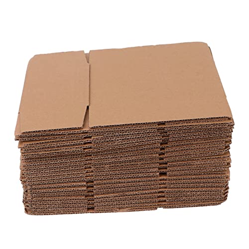 FUNNETOYU 20 Stück Teiliges Kleine Superharte Versandkartons aus Lagigem K Kraftkarton Stoßfest und Umweltfreundlich Praktische Pappboxen für Leichte bis Mittelschwere Produktverpackung und FUNNETOYU 20 Stück Teiliges Kleine Superharte Versandkartons aus Lagigem K Kraftkarton Stoßfest und Umweltfreundlich Praktische Pappboxen für Leichte bis Mittelschwere Produktverpackung und von FUNNETOYU