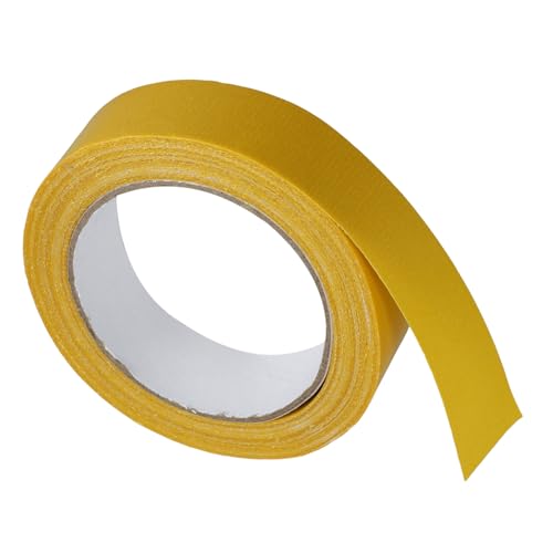 FUNOMOCYA 1 Rolle Doppelseitiges Klebeband Reparaturband Teppichklebeband Für Hartholzböden Hochleistungs-klebeband Klebeband Für Teppich Dekoratives Klebeband Bastelband Yellow Ballaststoff von FUNOMOCYA