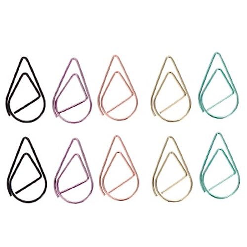 FUNOMOCYA 100 Stück Metall Bürobedarf Mehrfarbige Büroklammern Scrapbooking Zubehör Metallische Lesezeichen Mini Clips Farbige Kleine Etiketten Form Niedlicher Büroklammern Papier FUNOMOCYA 100 Stück Metall Bürobedarf Mehrfarbige Büroklammern Scrapbooking Zubehör Metallische Lesezeichen Mini Clips Farbige Kleine Etiketten Form Niedlicher Büroklammern Papier von FUNOMOCYA